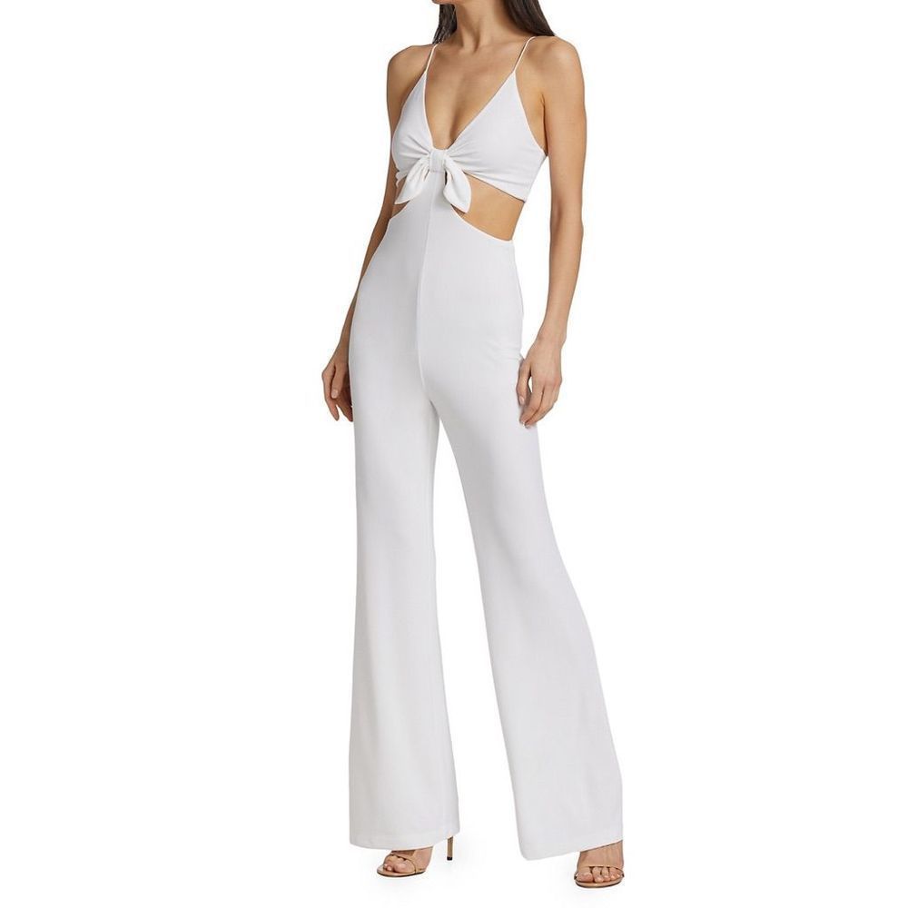 Alice + Olivia Havana Cut-Out Jumpsuit US 6 $395